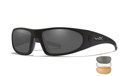 WILEY X Romer 3 Sunglasses  Matte Black 63-19-128