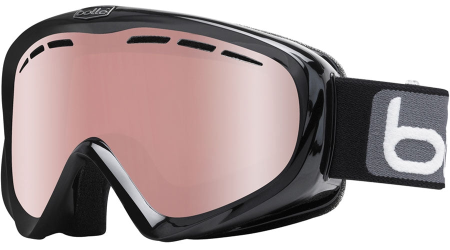 BOLLE Y6 GOGGLES  OTG SHINY BLACK VERMILLON GUN One Size