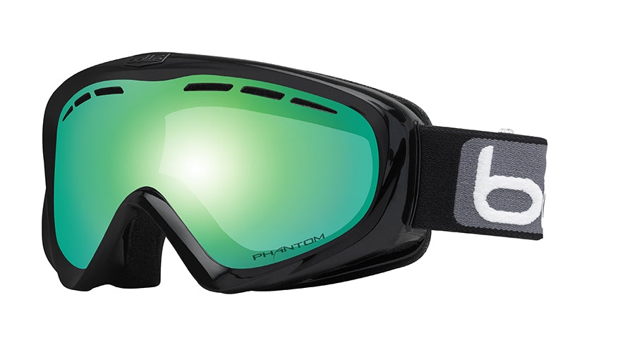 BOLLE Y6 GOGGLES  OTG MATTE BLACK PHANTOM GREEN EMERALD One Size