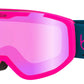 BOLLE ROCKET GOGGLES  PLUS MATTE PINK & BLUE ROSE GOLD One Size