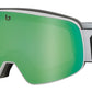 BOLLE NEVADA GOGGLES  MATTE WHITE CORP GREEN EMERALD One Size