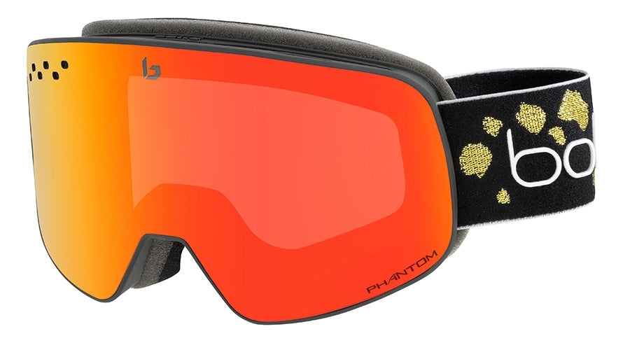 BOLLE NEVADA GOGGLES  ANNA VEITH SIGNATURE SERIES PHANTOM FIRE RED  One Size