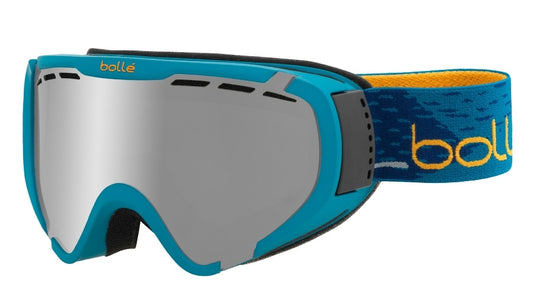 BOLLE EXPLORER GOGGLES  OTG  MATTE PETROL BLUE BLACK CHROME One Size