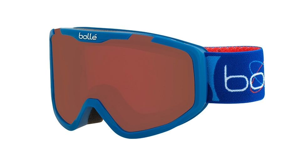 BOLLE ROCKET GOGGLES  MATTE BLUE  AEROSPACE ROSY BRONZE One Size