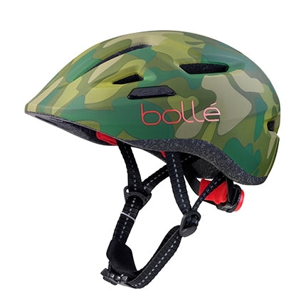 BOLLE Stance Jr. Cycling Helmets  Matte Camo S  51-55CM