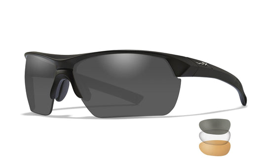 WILEY X Guard Advanced Sunglasses  Matte Black 76-18-125