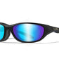 WILEY X Airrage Sunglasses  Gloss Black 61-18-124