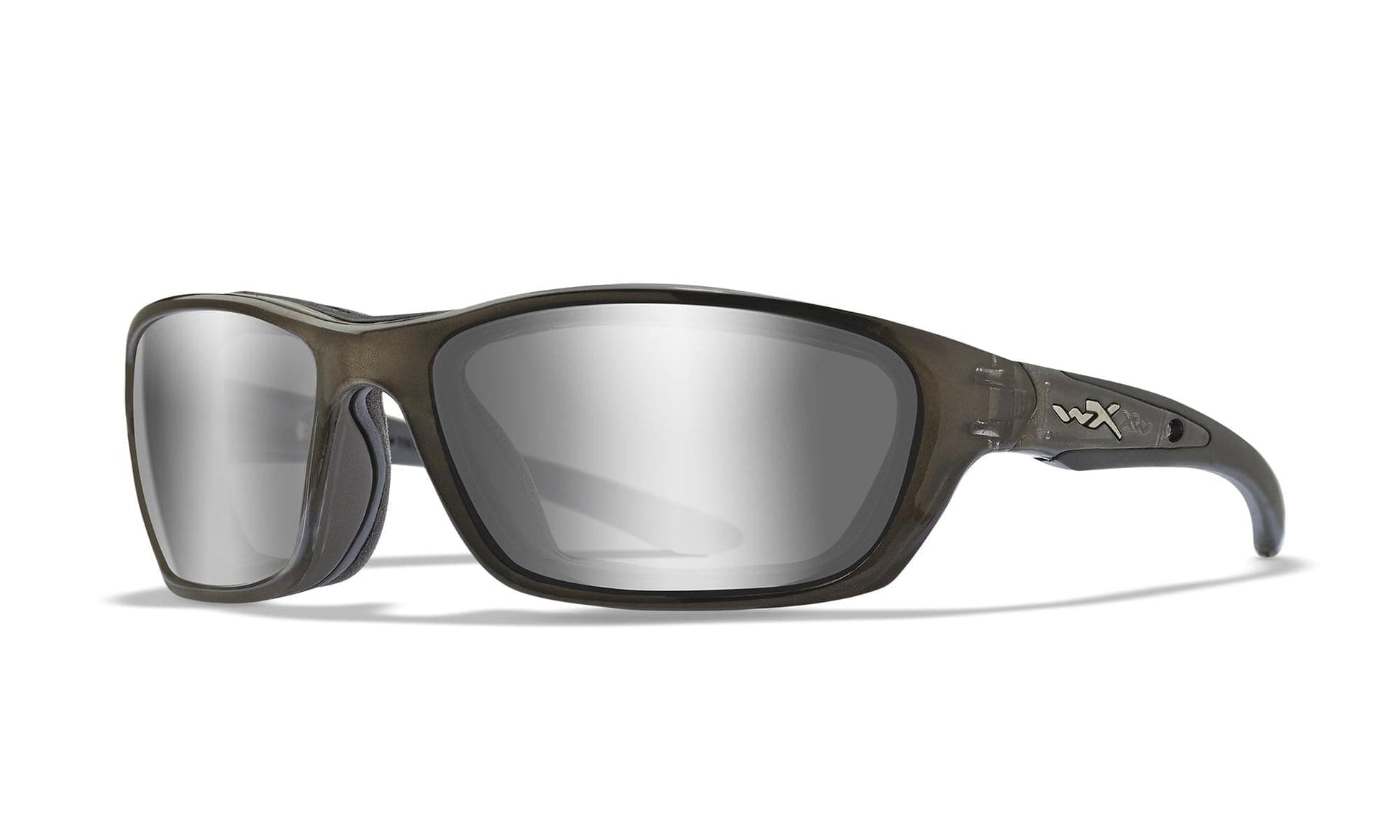 WILEY X Brick Sunglasses  Crystal Metallic 63-18-120