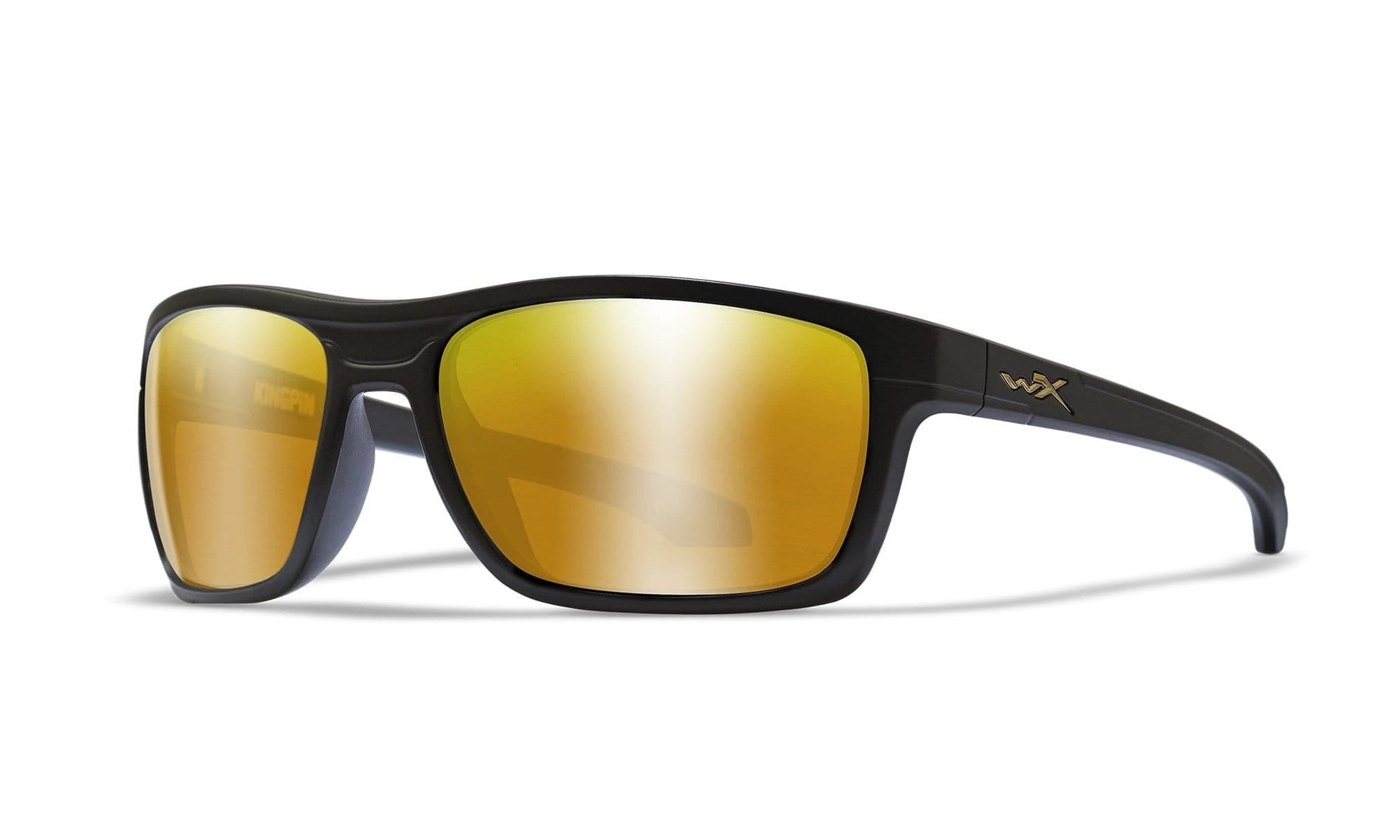 WILEY X WX Kingpin Sunglasses  Matte Black 60-19-122