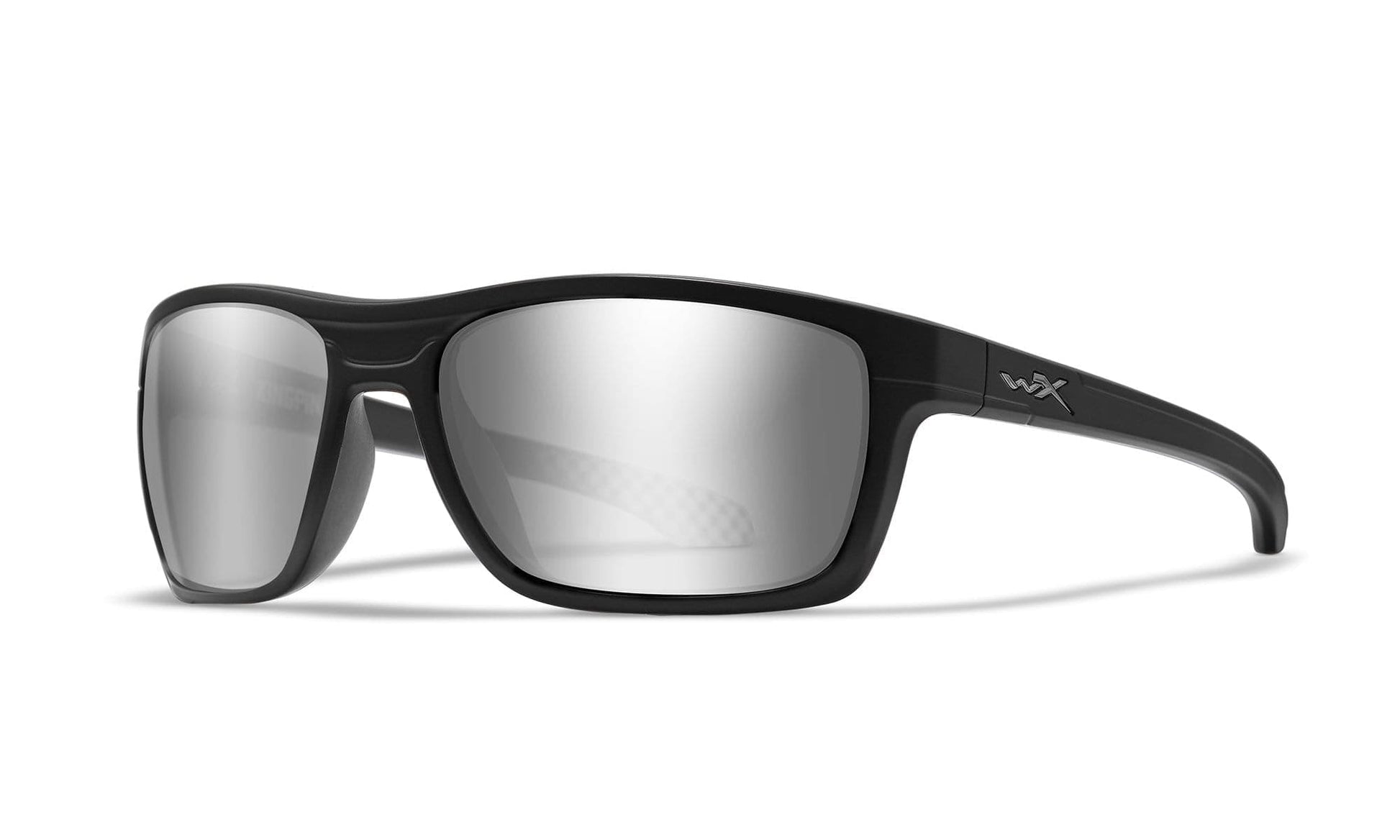 WILEY X WX Kingpin Joey Logano Series Sunglasses  Matte Black 60-19-122