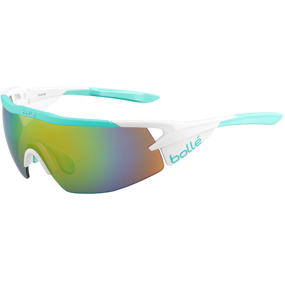 Bolle Aeromax Sunglasses  White Mint Matte Medium, Large