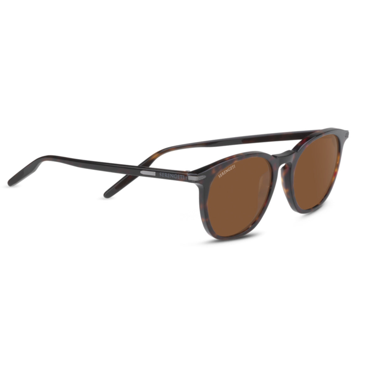 Serengeti Arlie Sunglasses  Dark Havana Shiny Medium