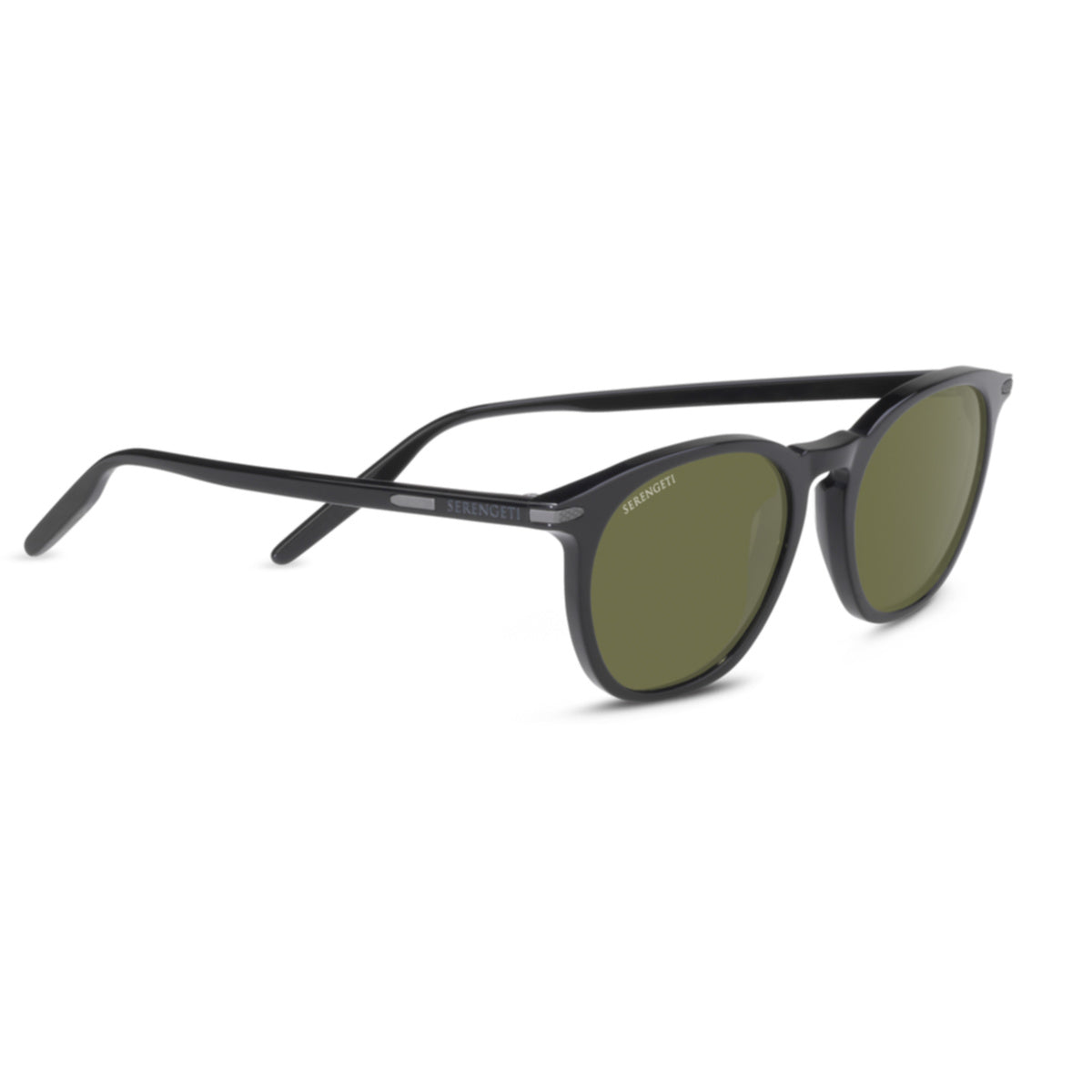 Serengeti Arlie Sunglasses  Shiny Black Medium
