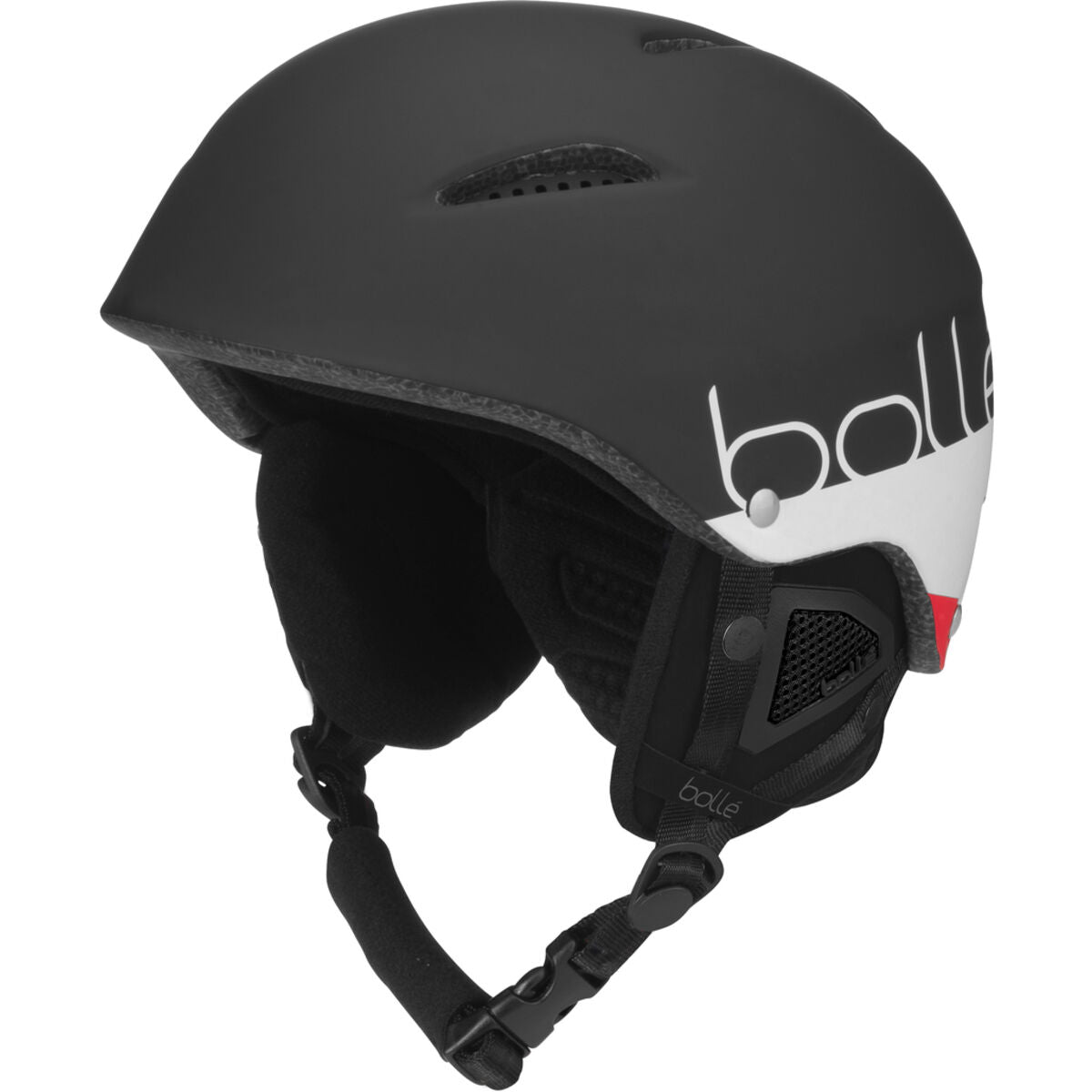 Bolle B-style Snow Helmet  Matte Black White 54-58 M 54-58