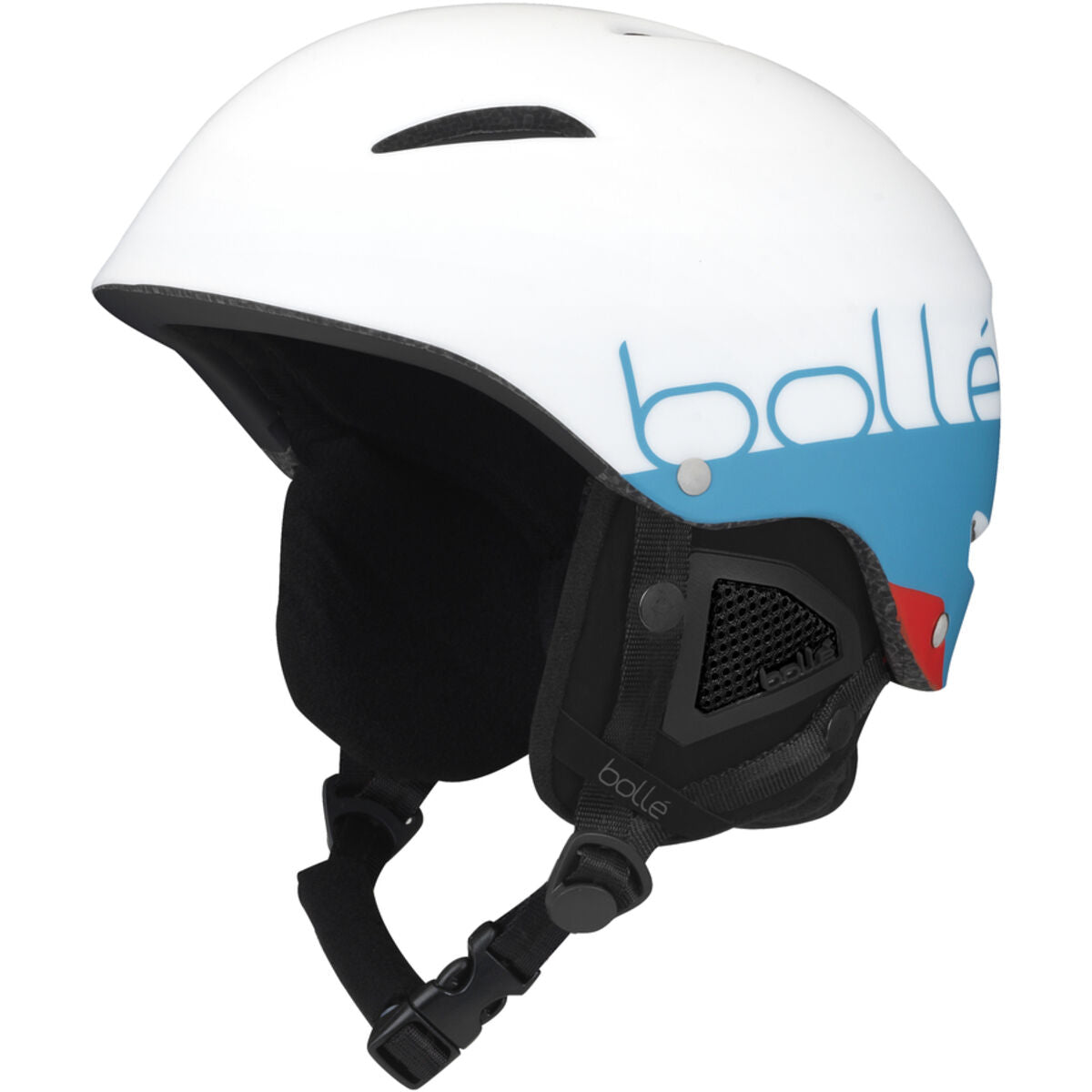 Bolle B-style Snow Helmet  Matte White Blue 54-58 M 54-58