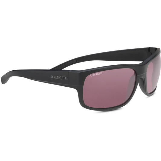 Serengeti Bergamo Sunglasses  Matte Black One Size