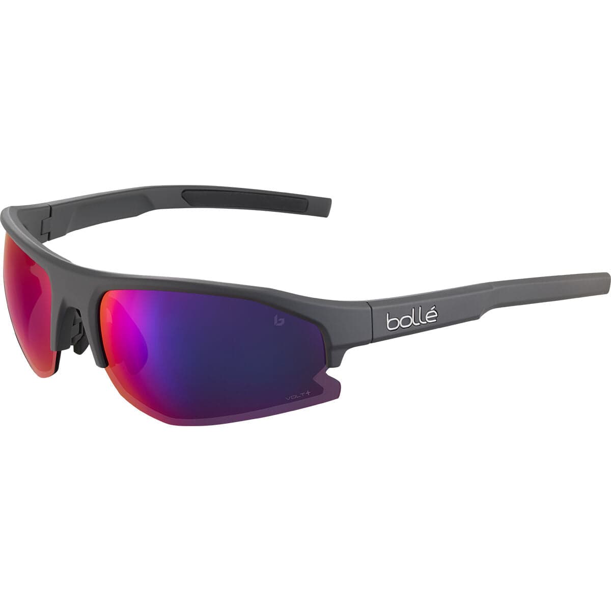 Bolle Bolt 2.0 Sunglasses  Bolt 2.0 Titanium Matte - Volt+ Ultraviolet Polarized One Size