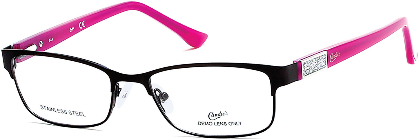 Candies CA0130 Geometric Eyeglasses 005-005 - Black