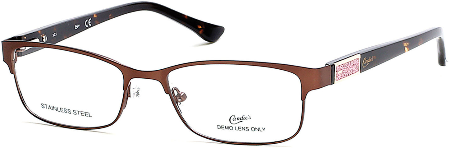 Candies CA0130 Geometric Eyeglasses 047-047 - Light Brown