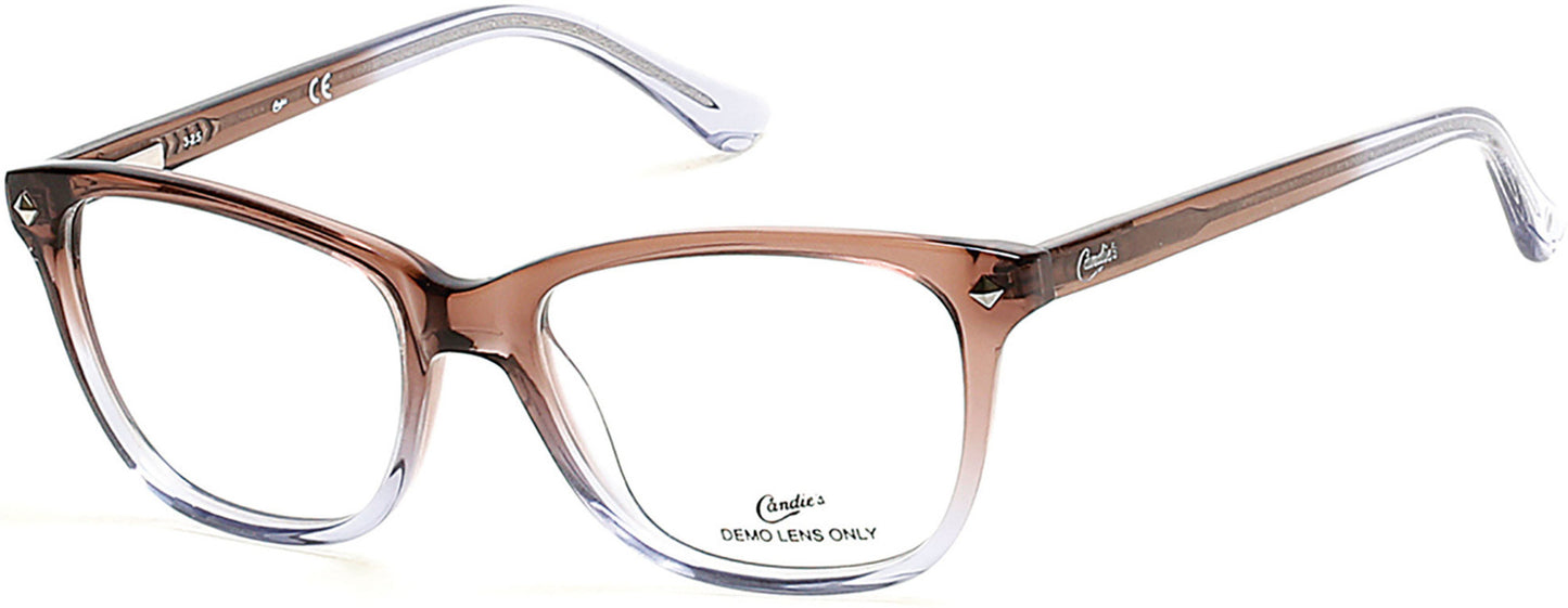 Candies CA0134 Geometric Eyeglasses 047-047 - Light Brown