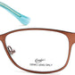 Candies CA0135 Geometric Eyeglasses 047-047 - Light Brown/other