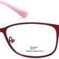 Candies CA0135 Geometric Eyeglasses 068-068 - Red/other