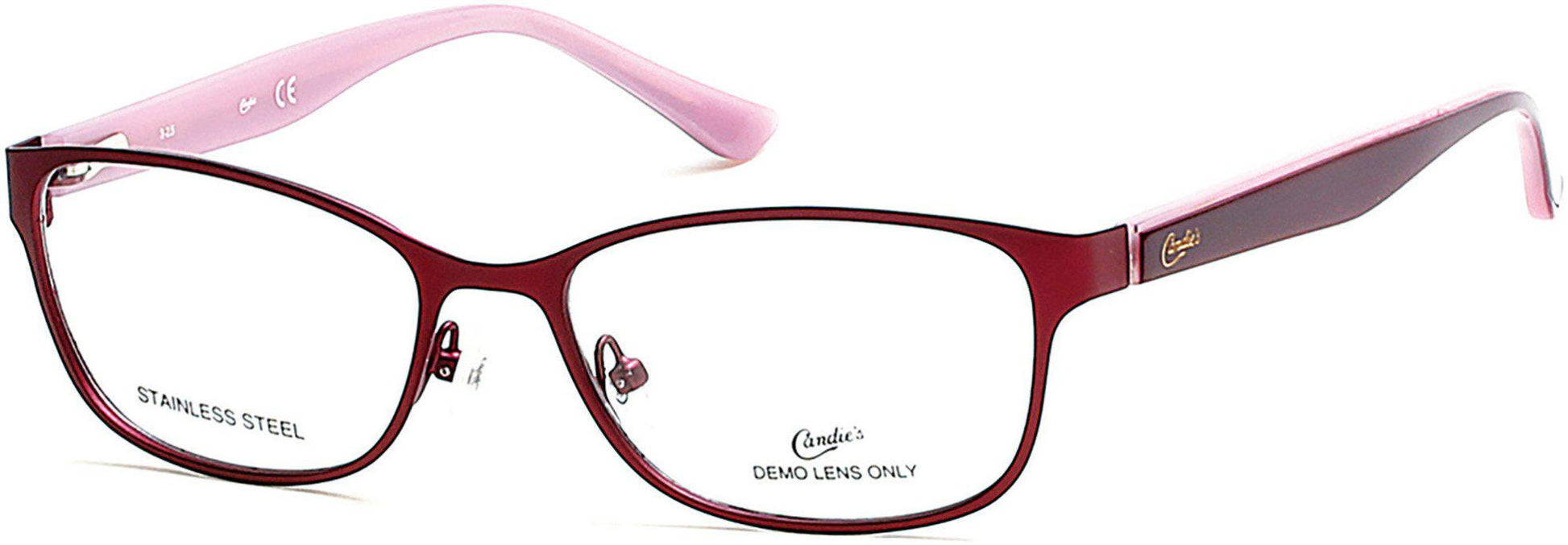 Candies CA0135 Geometric Eyeglasses 068-068 - Red/other