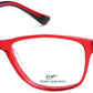 Candies CA0136 Geometric Eyeglasses 068-068 - Red