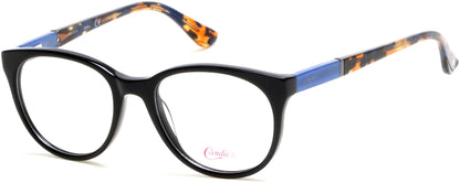 Candies CA0138 Geometric Eyeglasses 005-005 - Black/other