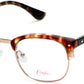 Candies CA0140 Geometric Eyeglasses 096-096 - Shiny Dark Green