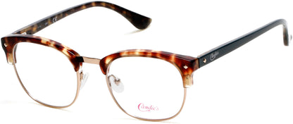 Candies CA0140 Geometric Eyeglasses 096-096 - Shiny Dark Green