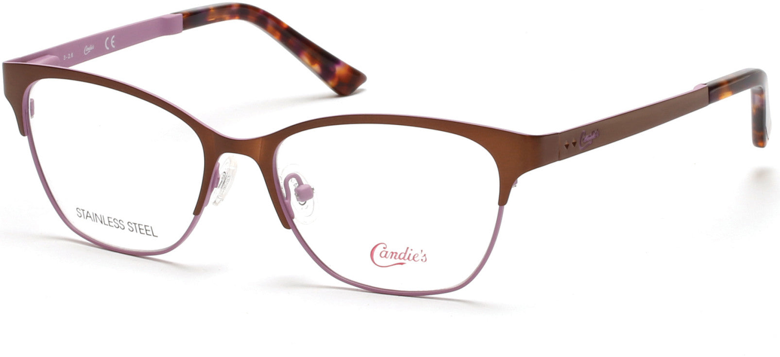 Candies CA0147 Eyeglasses 047-047 - Light Brown/other