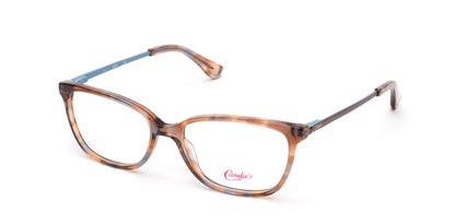 Candies CA0155 Round Eyeglasses 047-047 - Light Brown