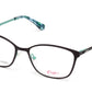 Candies CA0156 Geometric Eyeglasses 002-002 - Matte Black