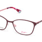Candies CA0156 Geometric Eyeglasses 067-067 - Matte Red