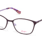 Candies CA0156 Geometric Eyeglasses 082-082 - Matte Violet