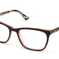 Candies CA0158 Geometric Eyeglasses 050-050 - Dark Brown