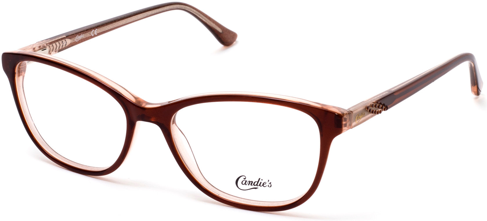 Candies CA0159 Geometric Eyeglasses 047-047 - Light Brown
