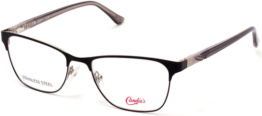 Candies CA0160 Geometric Eyeglasses 005-005 - Black