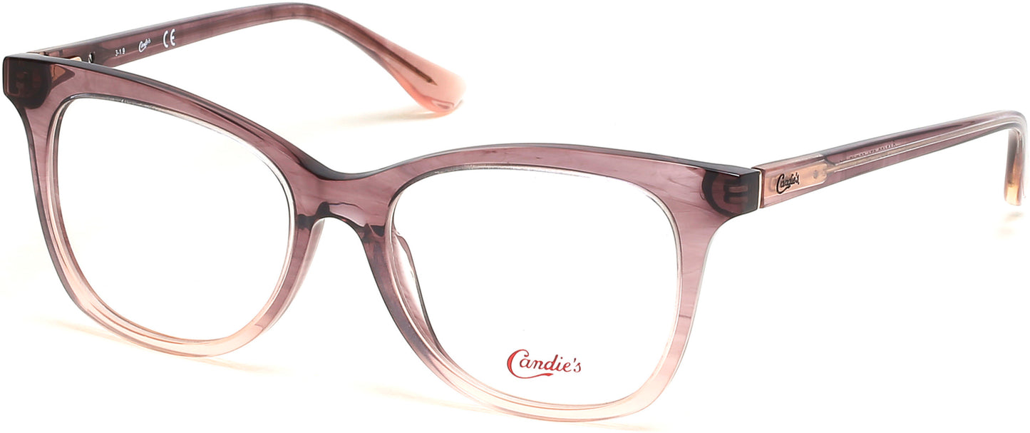 Candies CA0180 Geometric Eyeglasses 074-074 - Pink 