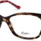 Candies CA0183 Rectangular Eyeglasses 052-052 - Dark Havana