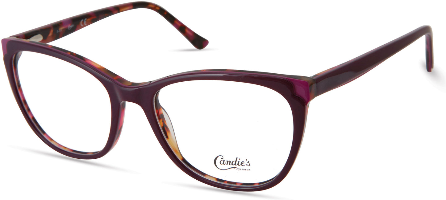 Candies CA0188 Square Eyeglasses 081-081 - Shiny Violet