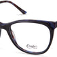 Candies CA0188 Square Eyeglasses 090-090 - Shiny Blue