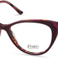 Candies CA0189 Cat Eyeglasses 081-081 - Shiny Violet