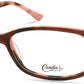 Candies CA0198 Rectangular Eyeglasses 071-071 - Bordeaux