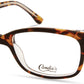 Candies CA0199 Rectangular Eyeglasses 056-056 - Havana