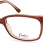 Candies CA0199 Rectangular Eyeglasses 074-074 - Pink 