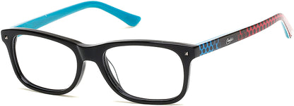 Candies CA0500 Geometric Eyeglasses 005-005 - Black/other