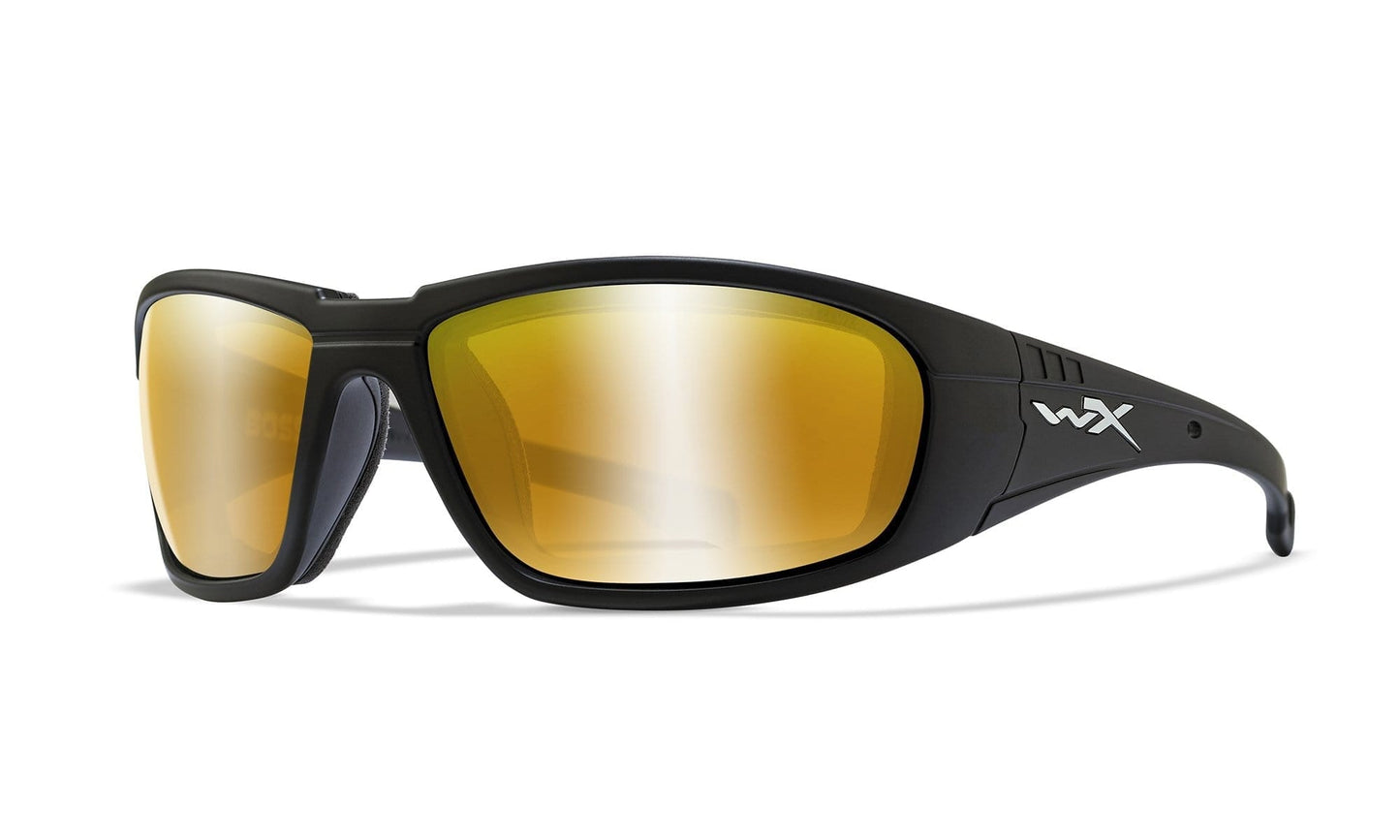 WILEY X WX Boss Sunglasses  Matte Black 68-18-125