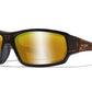 WILEY X WX Breach Sunglasses  Matte Brown 67-15-115